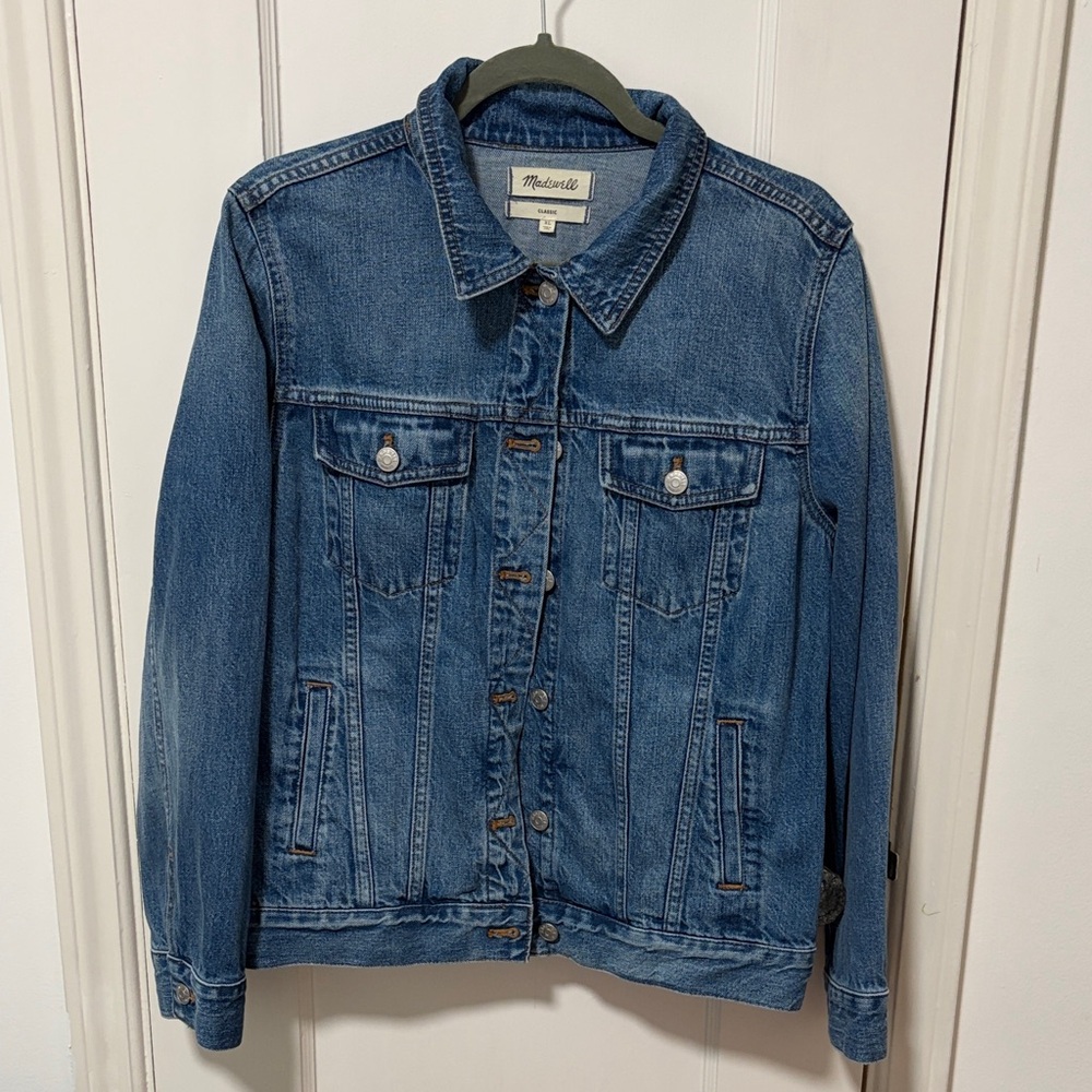 EUC Madewell Classic Denim Jacket XL